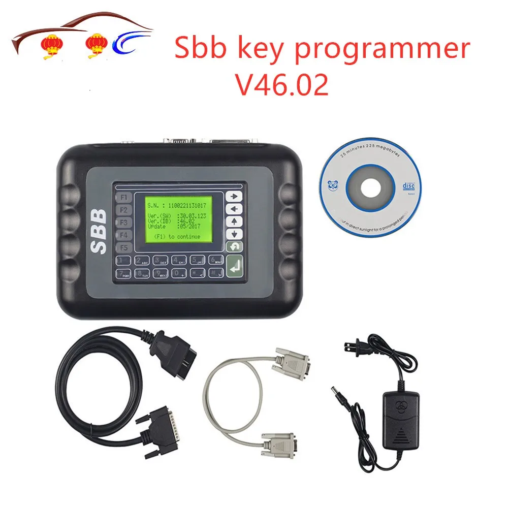 Новый профессиональный программатор ключей SBB V46.02 многоязычный программный ключ