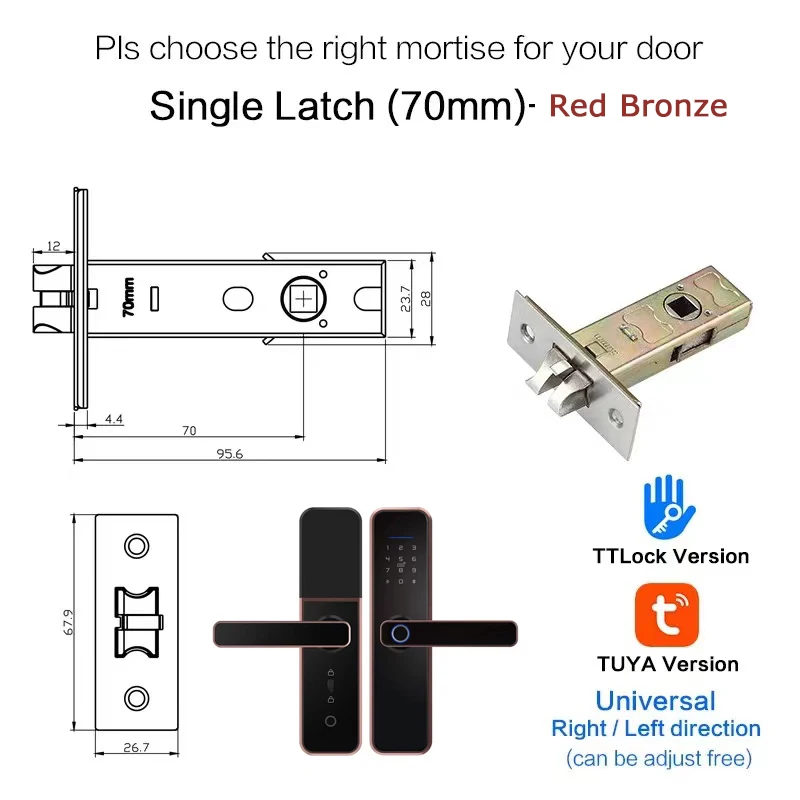 Заводская цена Doubwin S801L TTlock App дистанционное управление пароль IC карта