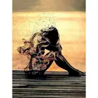 Акриловая краска GATYZTORY для портрета Набор цифр, масляная краска для взрослых, наборы сделай сам, холщовая рама, рисование картин по номерам