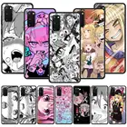 Чехол для Samsung Galaxy A51 A71 A21s A31 A12 A41 A11 A72 A52 A32 5G A01 A91 A21 чехол для телефона с изображением на задней панели Чехлы аниме Harajuku платье для девочек в стиле аниме