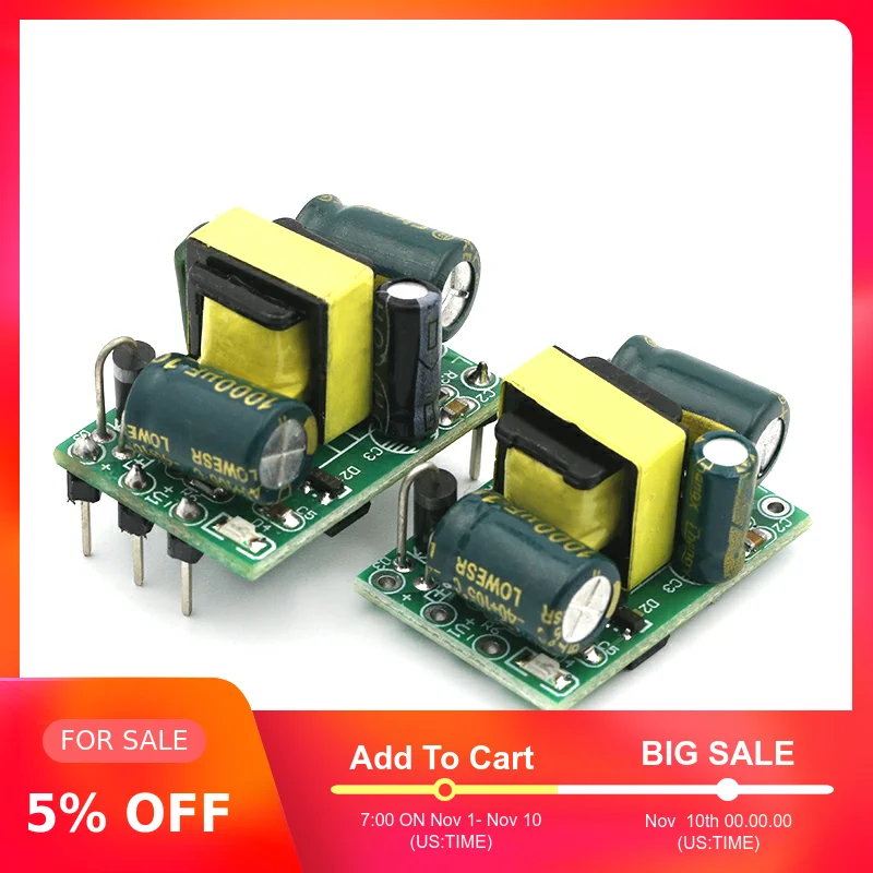 5V 700mA (3 5 W) 12V 400mA 5W изолированный переключатель модуль питания для Arduino AC DC
