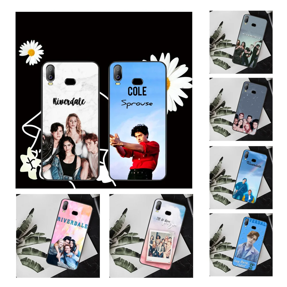 

NBDRUICAI Riverdale South Side Serpents Soft black Phone Case For Samsung A10 A20 A30 A40 A50 A70 A71 A51 A6 A8 2018