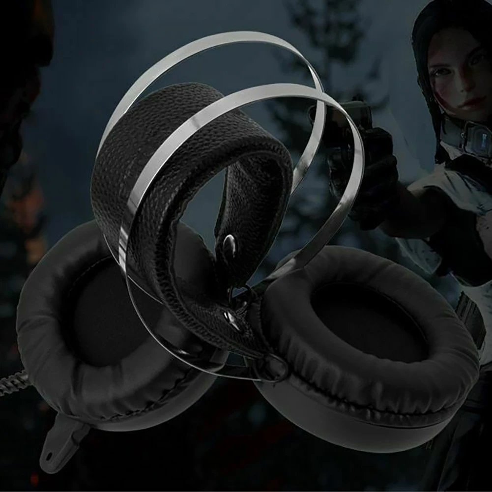 Игровой гарнитуры геймера 7 1 Surround Sound USB 3 5 мм Проводная RGB светильник Игровые