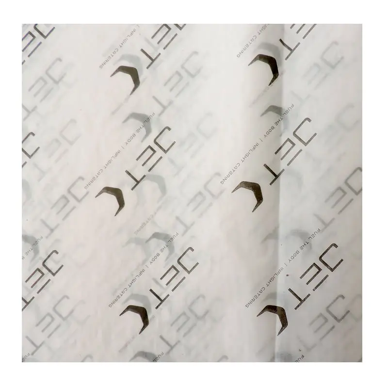 Влагонепроницаемая Подарочная вощеная бумага с принтом логотипа на заказ 20x30