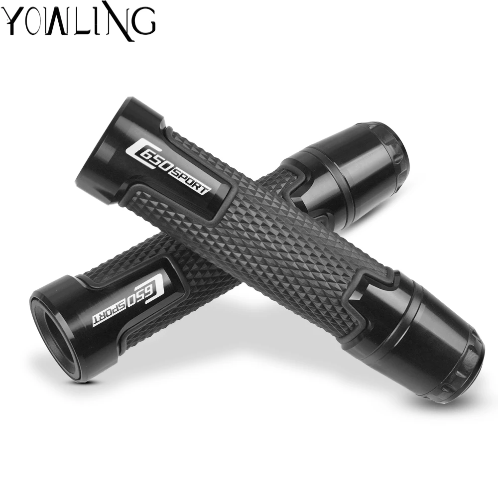 

7/8'' 22mm Motorcycle knobs Anti-Skid scooter Handle ends Grips Bar Hand Handlebar For BMW C650GT C650 Sport 2014 2015 2016 2017