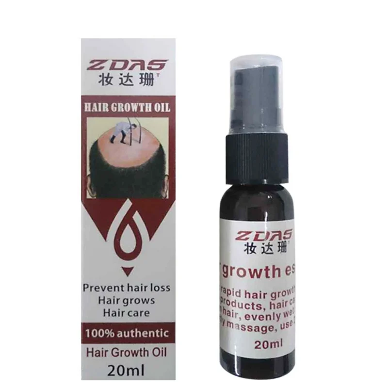 100% Аутентичные от выпадения волос волосы утолщаются рост жидкий спрей для женщин