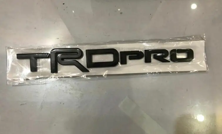 Подходит для 4runner 2015 TRD PRO матовая черная эмблема|Эмблемы| |