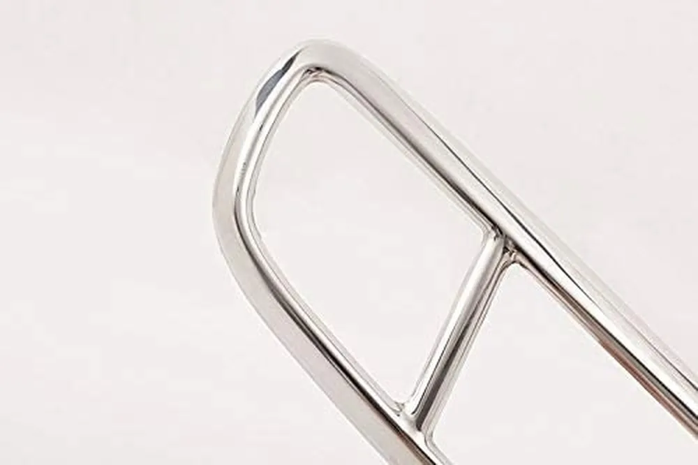 2шт труба из нержавеющей стали выхлопные выходы задняя рамка Накладка для Volvo XC90