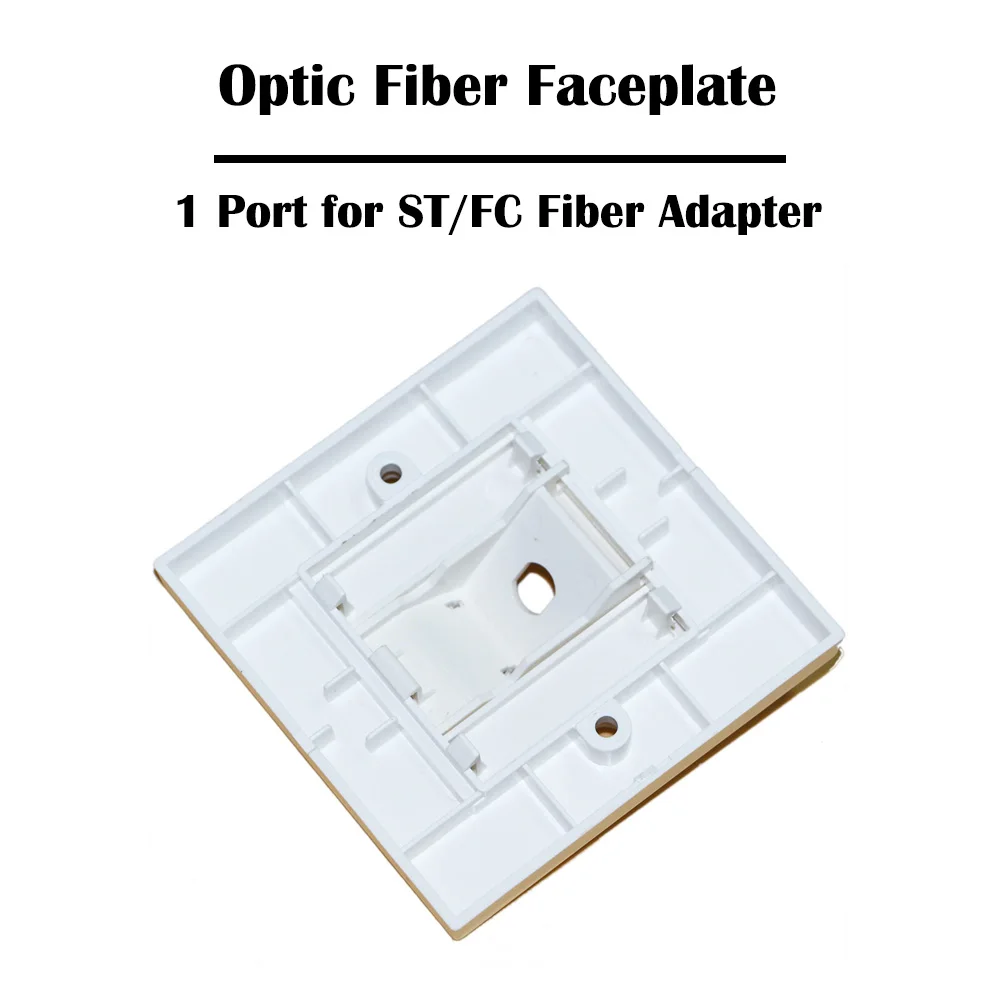 1 порт/2 порта ST/FC оптическая волоконная Лицевая панель FTTD FTTH сетевой Ethernet UPC/APC