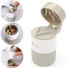 4 в 1 чехол для таблеток контейнер для лекарств разделитель для лекарств порошок домашняя шлифовальная машина для таблеток лекарство хранение напоминание для пожилых высокое качество