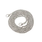 Сменный кошелек на ремешке-цепочке, сумка через плечо, металлическая сумка 120 см