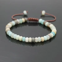 new design abacus beads bracelet men amazonite natural stone bracelet for women girls lucky couple bracelets jewelry lover gift