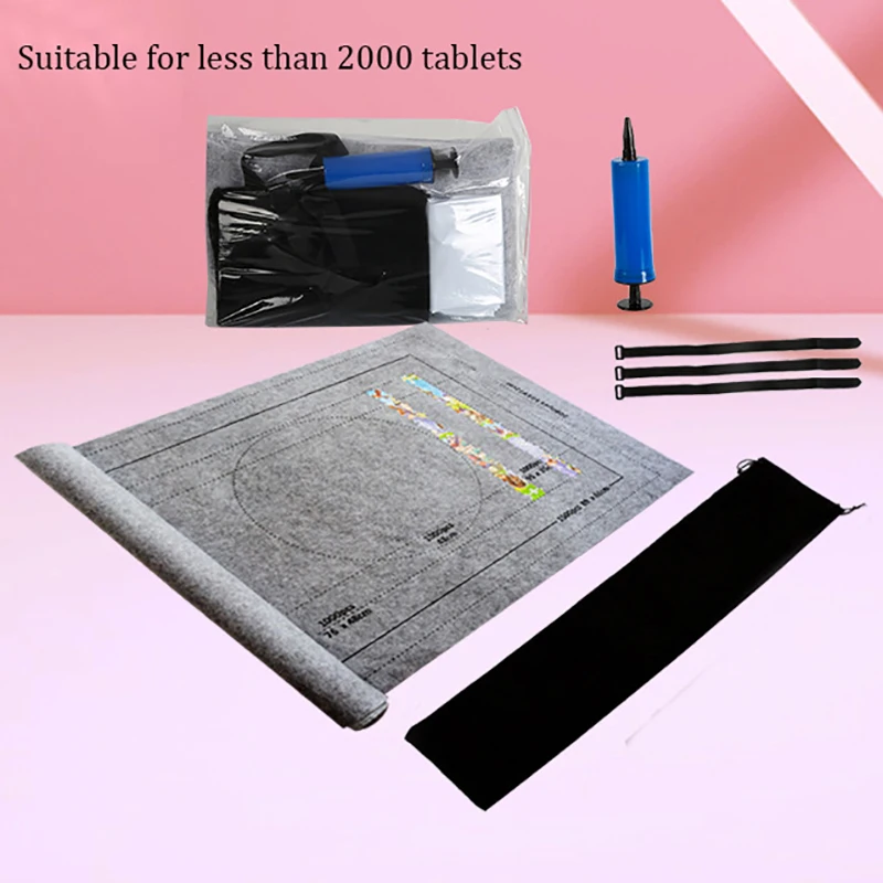 Коврик-пазл в рулоне войлочный коврик игровой пазл одеяло до 2000 штук