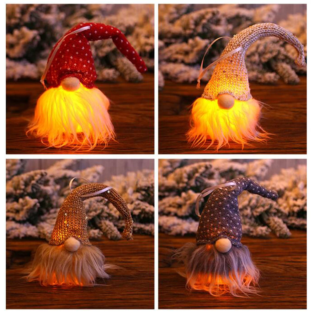 1 шт. светодиодный ная Подвеска для ёлки со светодиодной подсветкой|Кулоны и