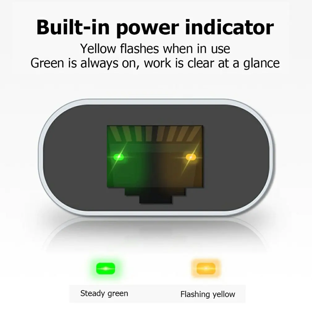 1m type c to gigabit ethernet adapter 1000mbps high speed mini portable network card computer accessories home office easy use free global shipping