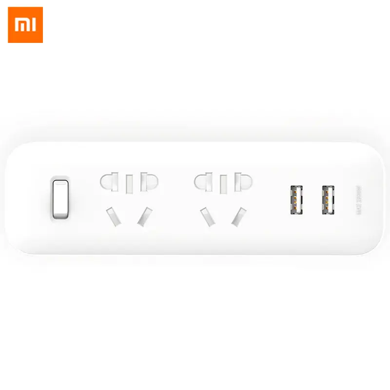 Адаптер питания Xiaomi Mijia портативный дорожный адаптер для дома и офиса 5 в 2 1 А