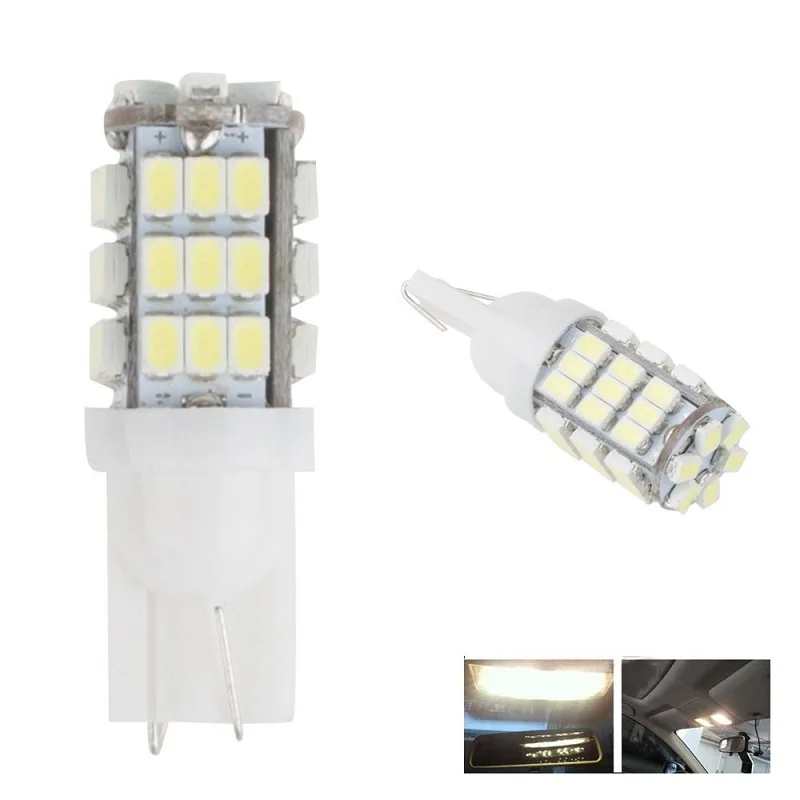 Светодиодный свет 4,2 W DC12V белый 42SMD 1206 круглые светодиодные лампы светодиодный светильник светодиодный указатель поворота 2 шт. JTCL048-1-ly