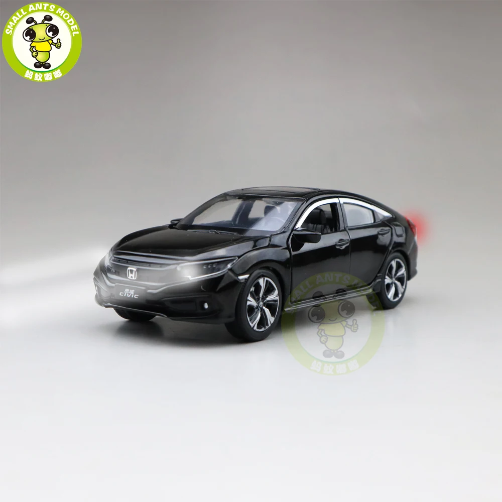 1/32 Jackiekim CIVIC литая под давлением Металлическая Модель автомобиля игрушки дети