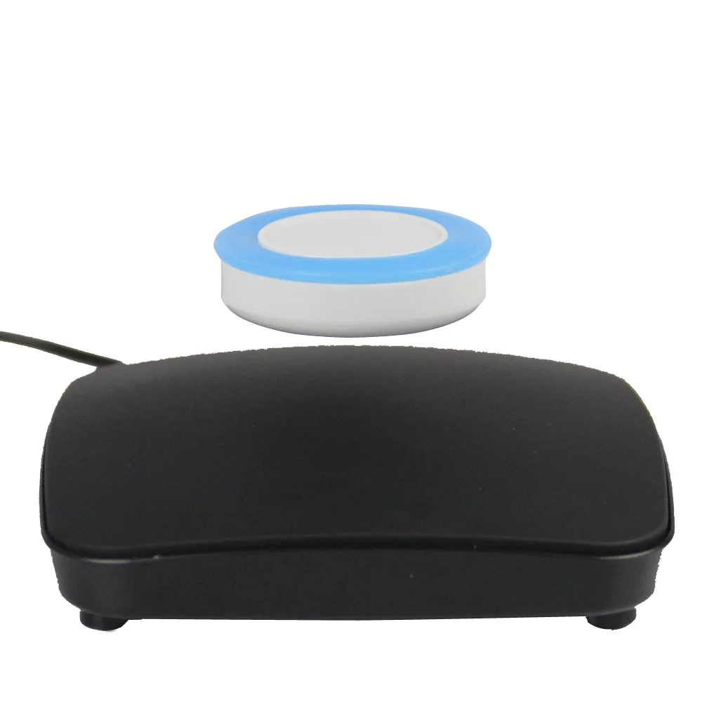 DIY магнитная левитационная вращающаяся платформа дисплея с черной основой может