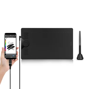 Графический планшет Huion HS610, цифровой планшет для рисования без батареи, с экспресс-клавишами и функцией наклона, Поддержка Android