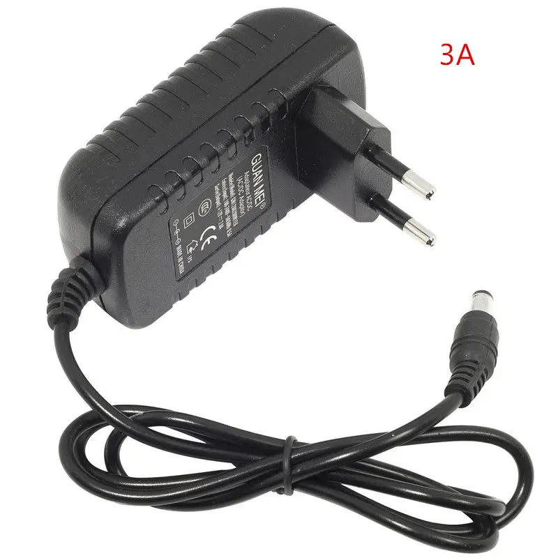 

DC 12V Power Adapter AC100-240V Lighting Transformers Output DC 12V 1A 2A 3A Switching Power Supply For LED Strip