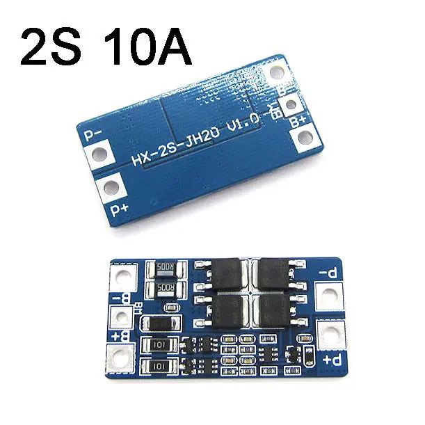 2S 10A 6 4 V 7 w/баланс LiFePO4 18650 аккумулятор BMS защита|Запасные части| |