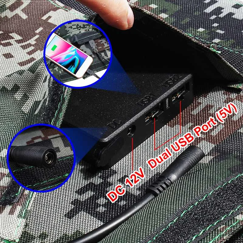 LEORY 100 Вт Складная солнечная панель складные солнечные батареи зарядное