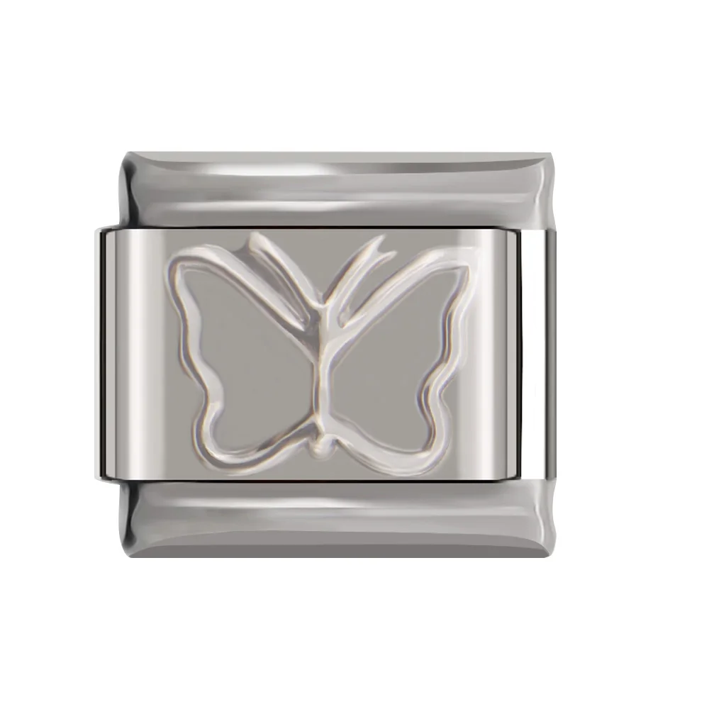 Hapiship 9 мм ширина оригинальный ромашка Сердце Звезда ключ рыба кошка браслет с