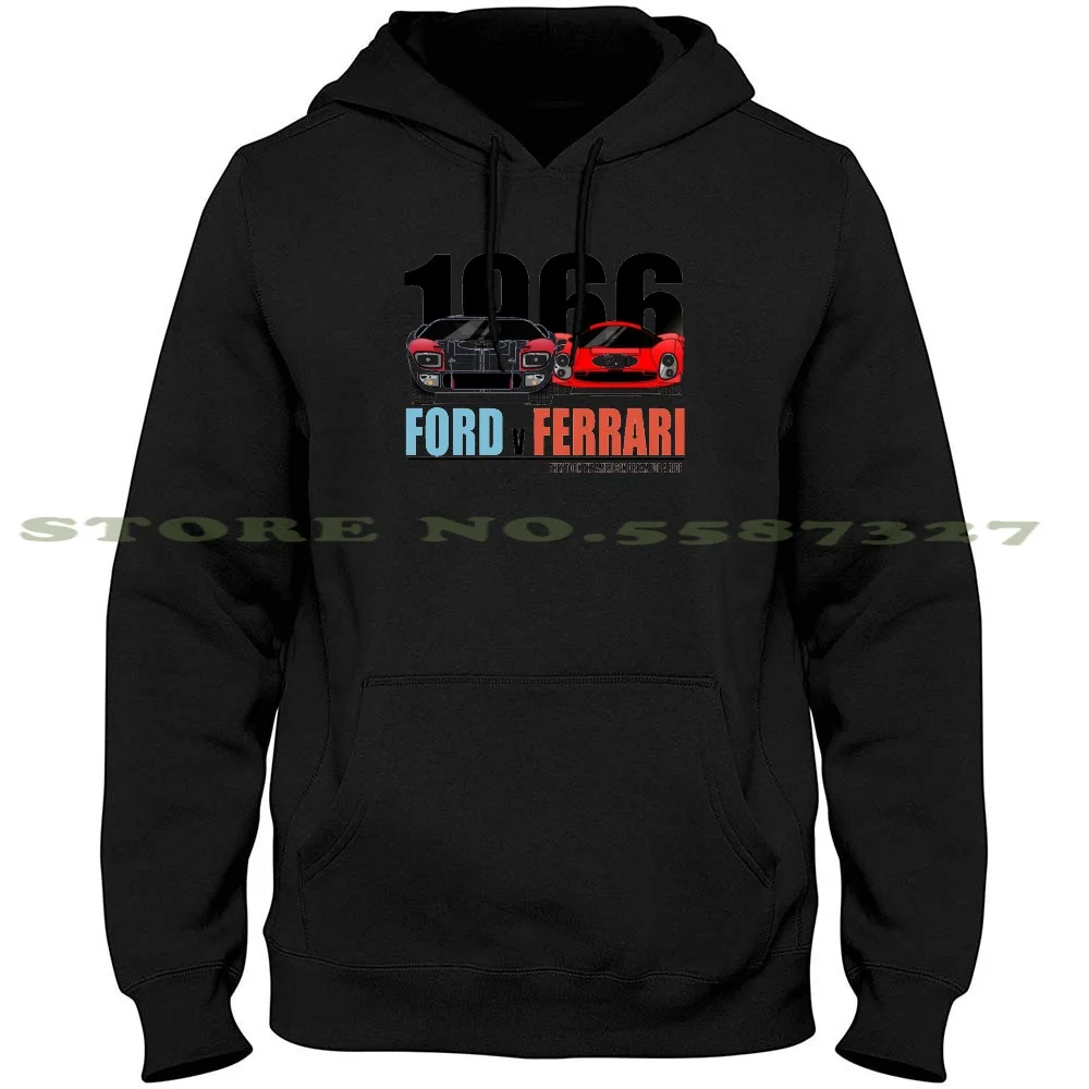

Ford V Ferrari Long Sleeve Hoodie Sweatshirt Vs Shelby Carroll Shelby Ken Miles
