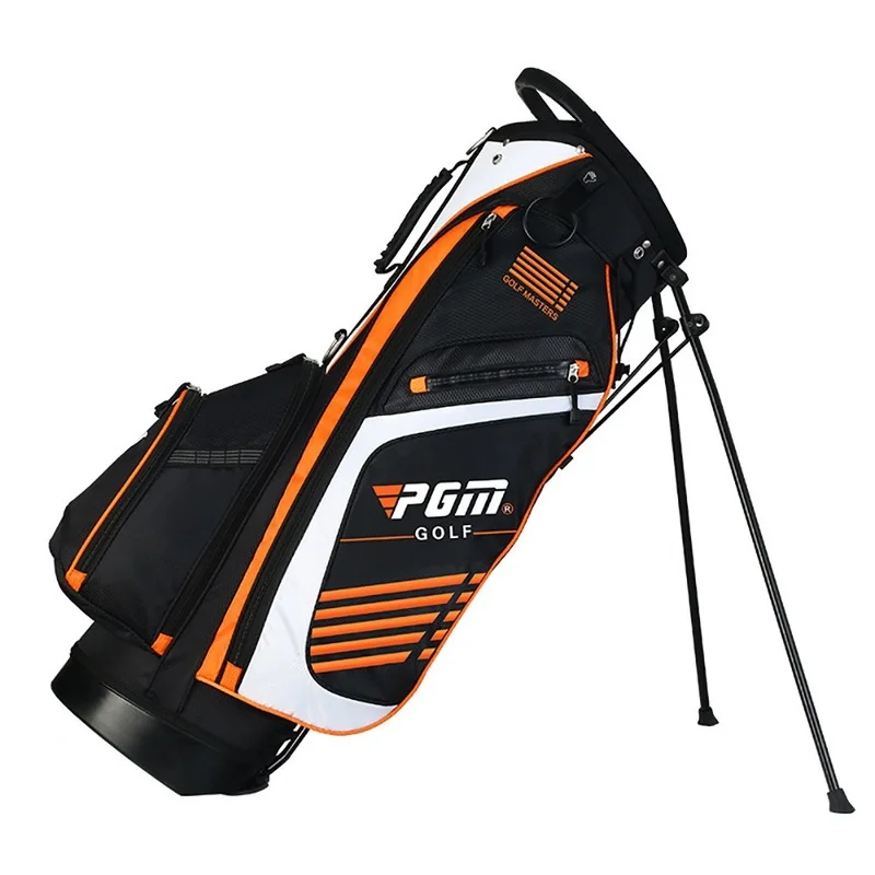 PGM Men Women Portable Golf Gun Bag with Braces Bracket Stand Support Lightweight Golf Bagpack Adult Club Bag Golf stand bag