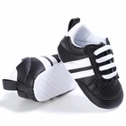 Детская спортивная черная обувь, повседневная обувь для девочек, детские кроссовки, новая обувь для мальчиков, обувь для младенцев, обувь с мягкой подошвой для первых шагов 0-18 месяцев, 2021