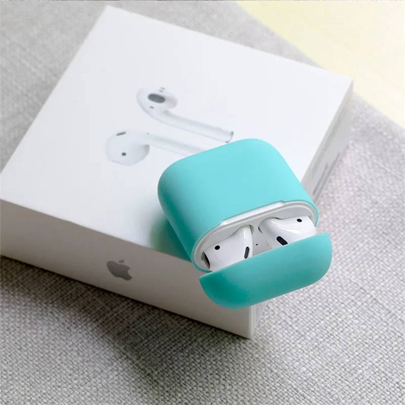 Мягкий силиконовый чехол наушники для Apple Airpods 1 2 3 Bluetooth беспроводные коробка