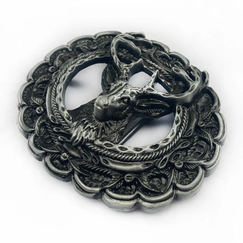 Металлическая пряжка для ремня с 3d изображением животного леса оленя аксессуары