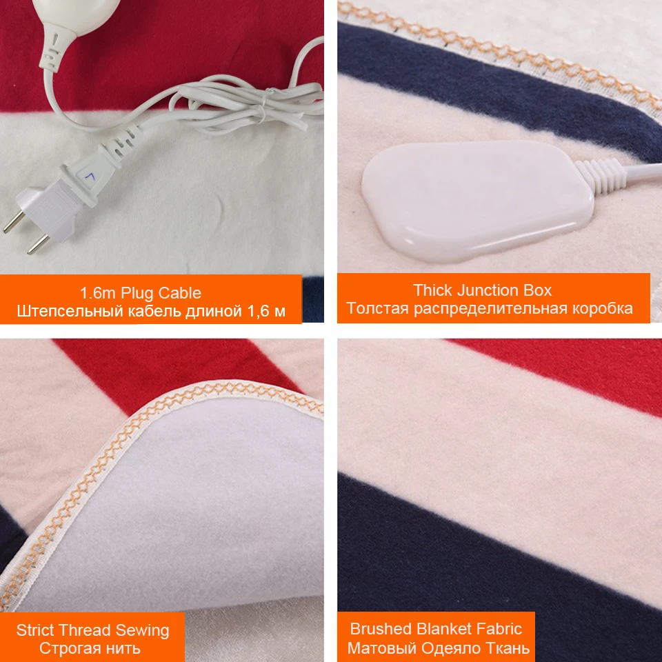 

Electric Blanket 220V Double Warm Bed heater Thermostat Electric Mattress Soft Heating Blanket Warmer Heater Carpet Security