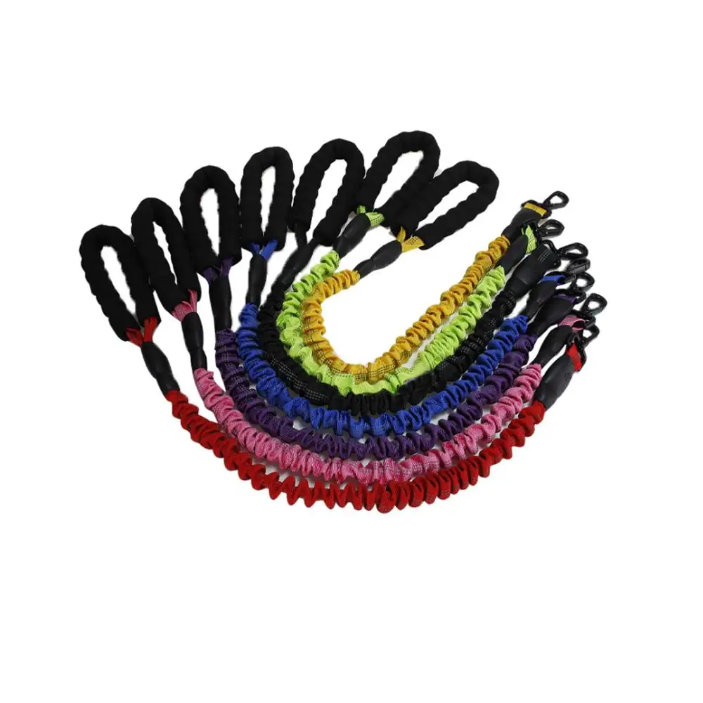 Эластичный поводок для собак 1 шт. прочный нейлоновый цветной прогулок кошек и