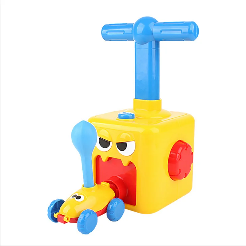 

1 Set of Children Cute Car Inertial Balloon Toy Boy Hot Frog Duck Model Educational Science Experiment Toy Children Gift