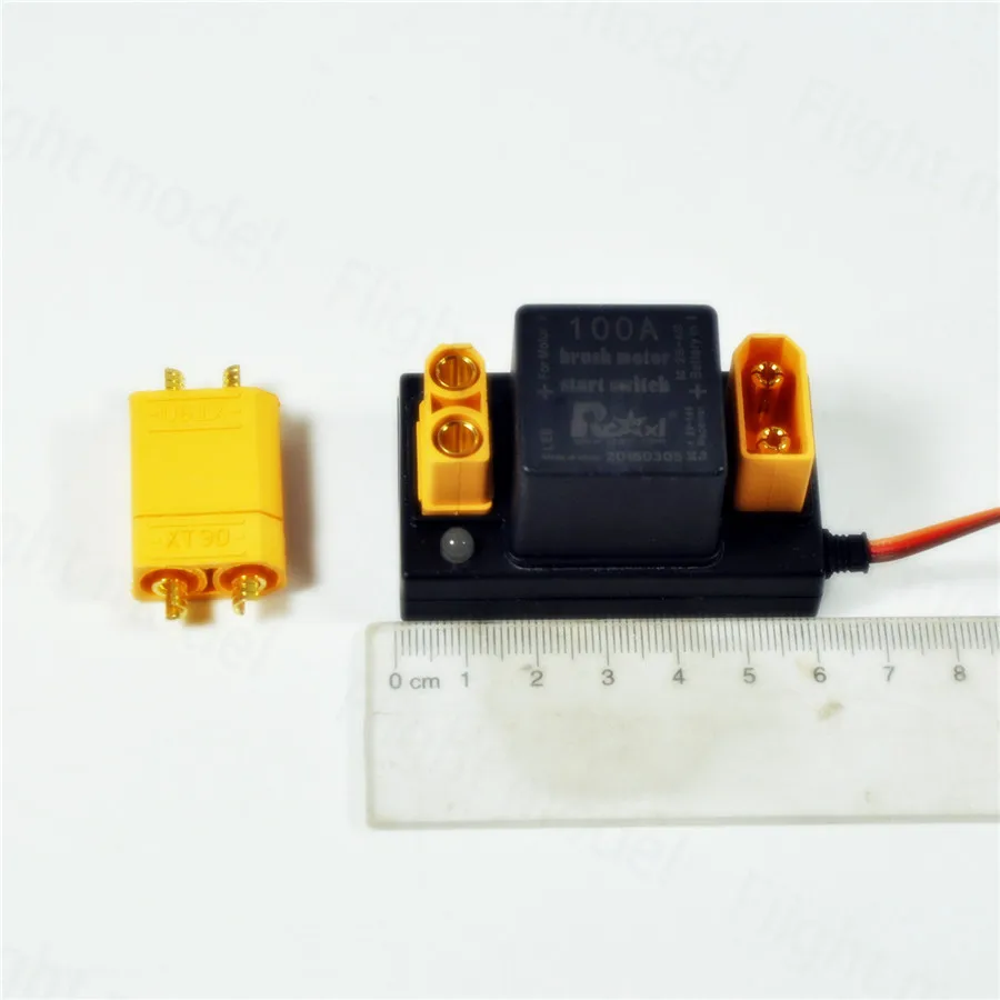 Rcexl RC самолет 100A щетка мотор электронный переключатель для EME стартер выше 35cc |