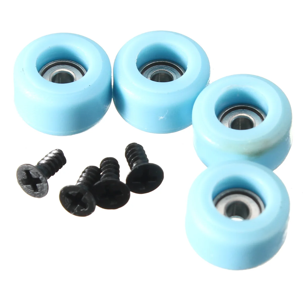 

4 Pcs/Set Professional Urethane CNC Bearing Wheels for Wooden Fingerboard