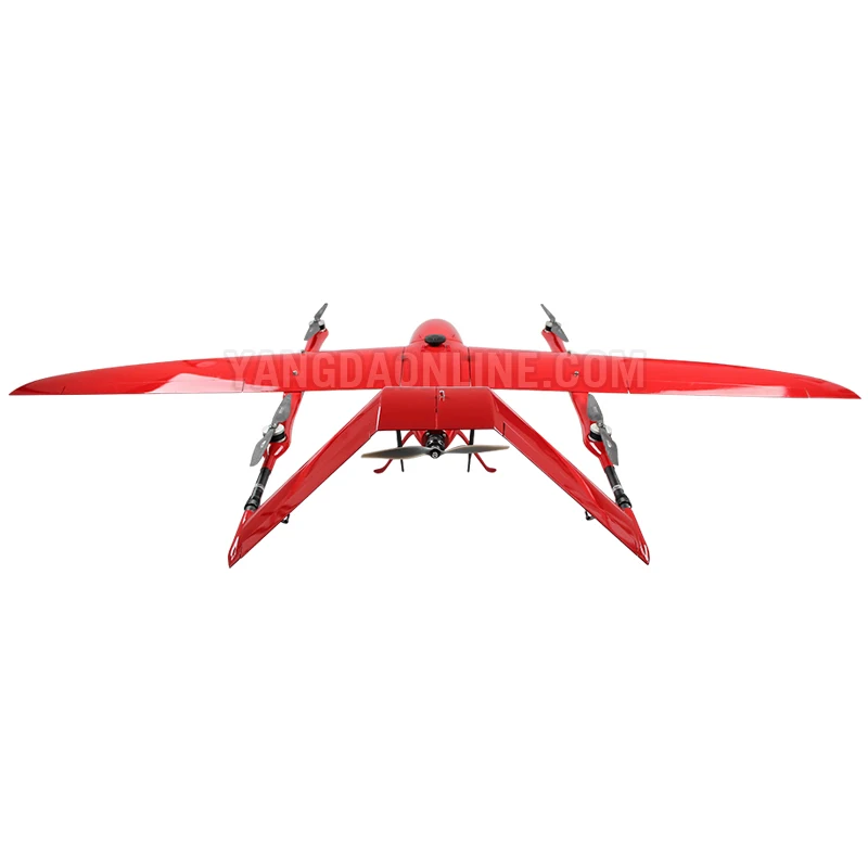 Беспилотный летательный аппарат с фиксированным крылом VTOL 2 кг Полезная нагрузка 2 часа выносливость БПЛА дальнего радиуса действия для проведения спасательных инспекций и наблюдения