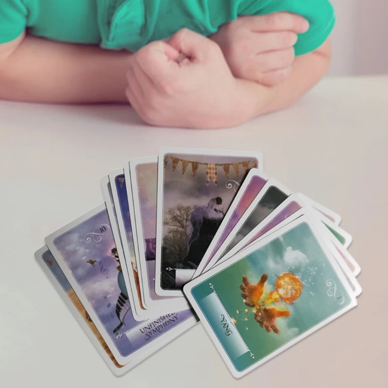 

Wisdom of the Oracle Divination Cards 52-Card Deck Tarot Family Party Board Game 24BD