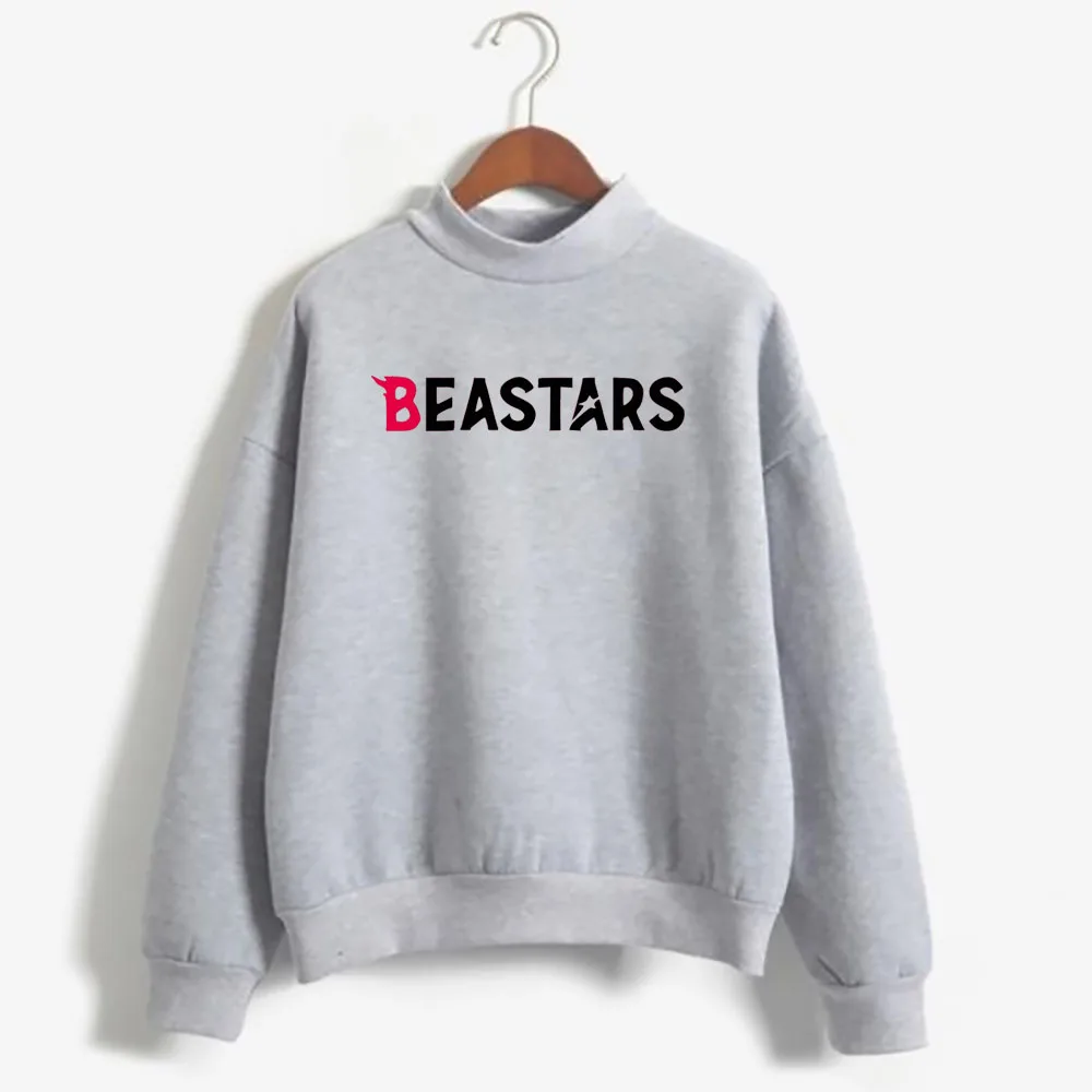 Mens Hip Hop Streetwear Harajuku Sweater  Japanese Style Anime BEASTARS Sweater Autumn Cotton Pullover