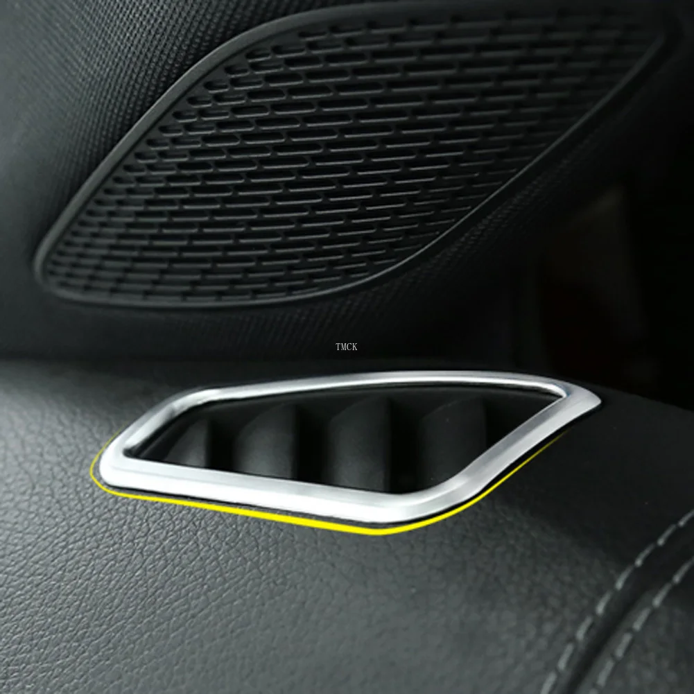 ABS Chrome Car Dashboard Air Conditioning Vent Frame Trim Cover Stickers Accessories For Mercedes Benz A Class W177 V177 2019+ | Автомобили