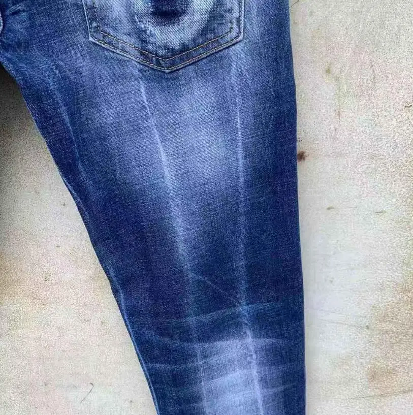 denim joggers women classic,Authentic DSQUARED2,Retro,Italian brand ,Women/Men Jeans,locomotive,Jogging jeans,DSQ9138