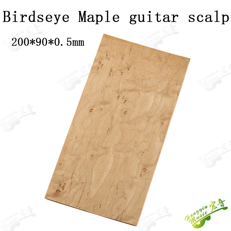 Гитара из зебрано красивая голова Zebrano шпон твердой древесины аксессуары для