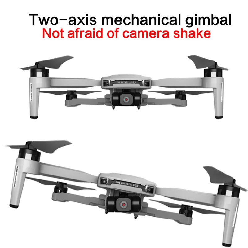 

GPS Dual Positioning 5G 8K Wifi FPV 3- Axis Gimbal Camera Brushless Motor 2KM Control Distance RC Drone Support TF Card VS S107