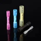 Комплект Термоусадочных стыковых соединителей, изолированные Водонепроницаемые электрические морские автомобильные клеммы обжима проводов, Сращивание