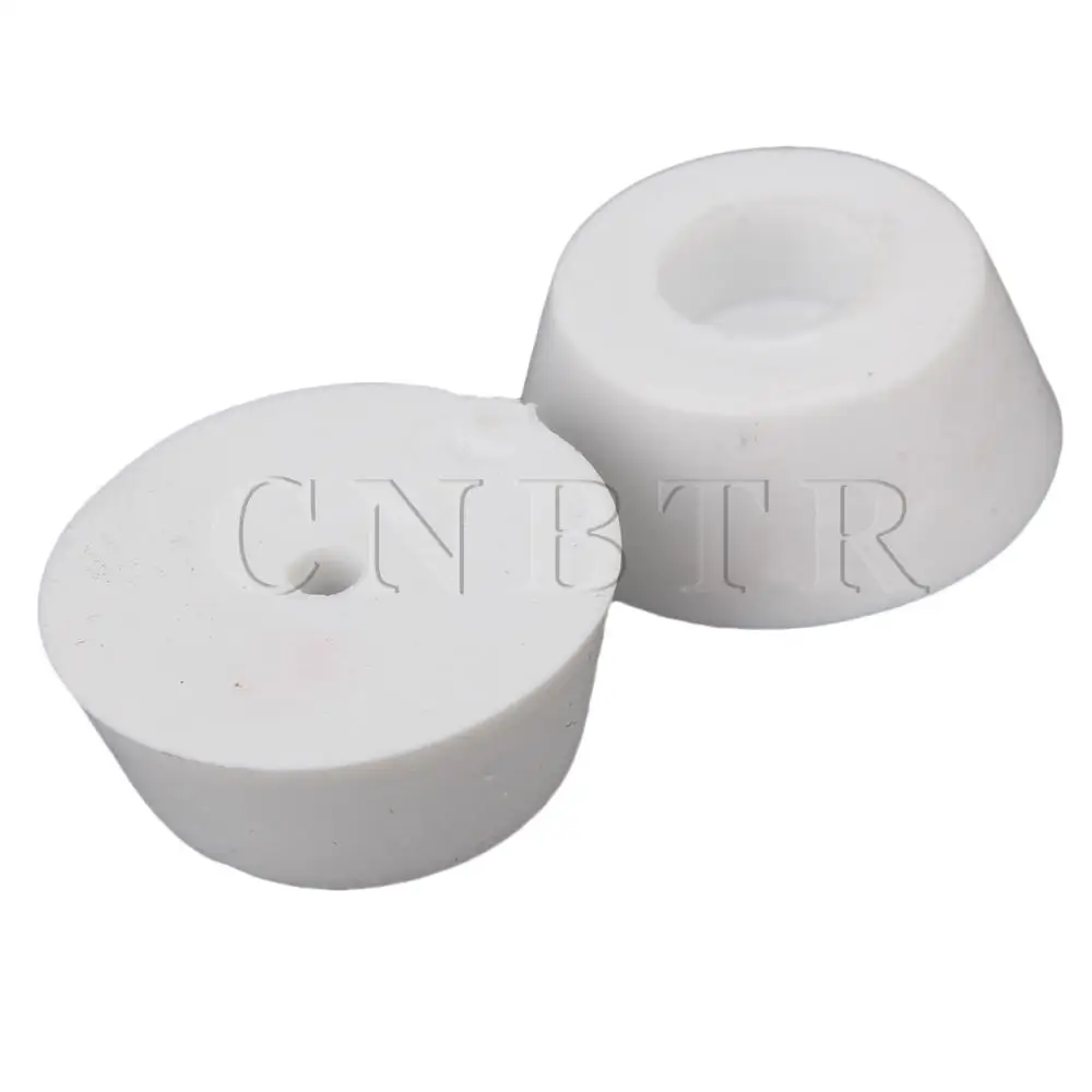 CNBTR 50 x Белый OD20mm ID15mm резиновый шкаф мебель утопленные ноги бамперы