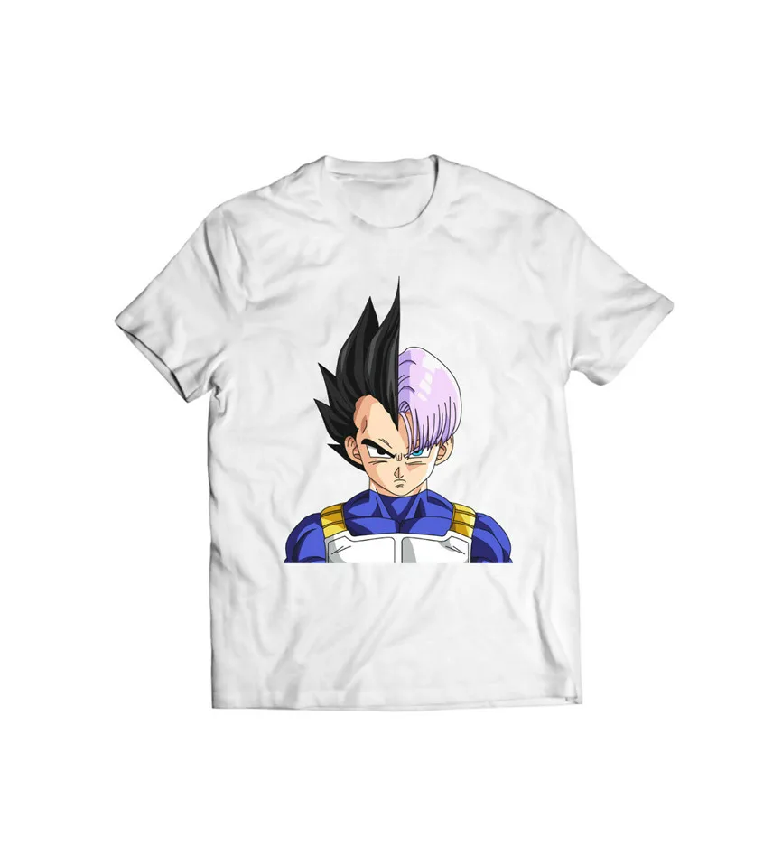 Шорты Вегета Dbz Футболка забавный подарок для Него Dragon Ball Z Аниме Art Mashup полная