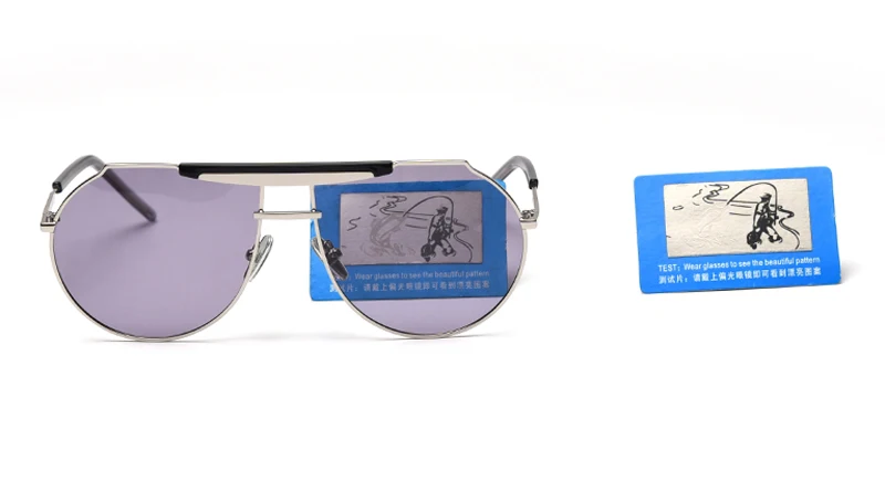 Peekaboo uv400 поляризационные солнцезащитные очки для мужчин, большие размеры, нестандартная металлическая оправа, тонированные Винтажные Солнцезащитные очки для женщин, высокое качество
