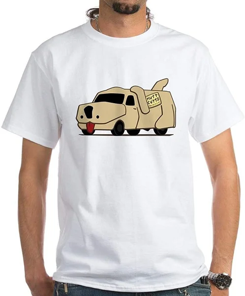 

Mutt Cutts Cool Nice Dog Car Exclusive Quality T-Shirt For Men